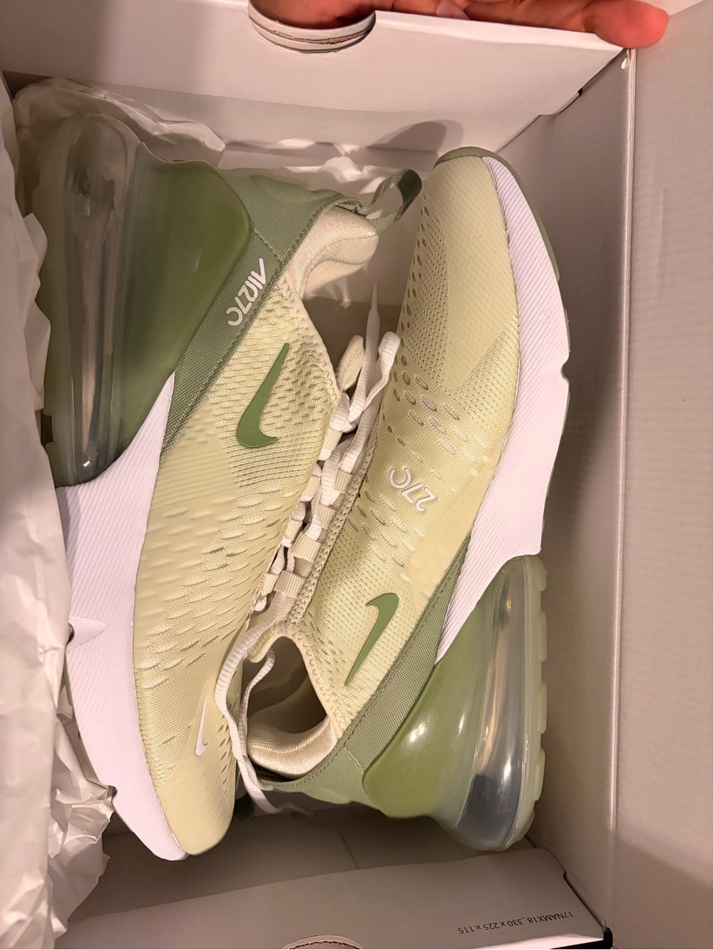 Nike Wmns Air Max 270 'Sea Glass Oil Green' SIZE 11
